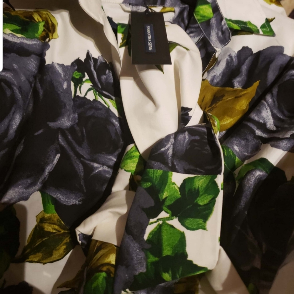 Beautiful Samantha Sung bold colored dress